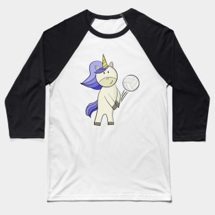 Unicorn playing volleyball Baseball T-Shirt